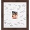Wildwood Signature Mat Picture Frame, Photo Frame Wedding Guest Book Alternative, Autograph Picture Mat for Signature Board, Wedding Celebrations Graduations Support Encouragement or Retirement